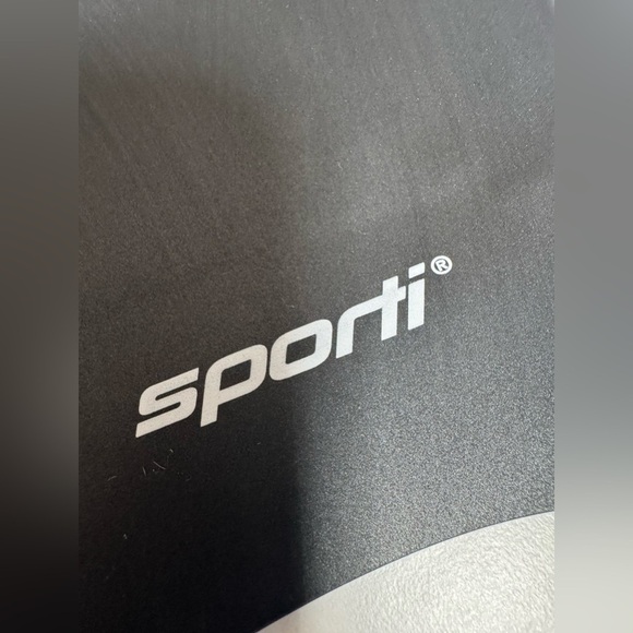 Sporti Silicone Swim Cap - black - Picture 3 of 9